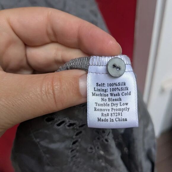 Vintage Johnny Was Silk Tunic Dress - Picture 4 of 5